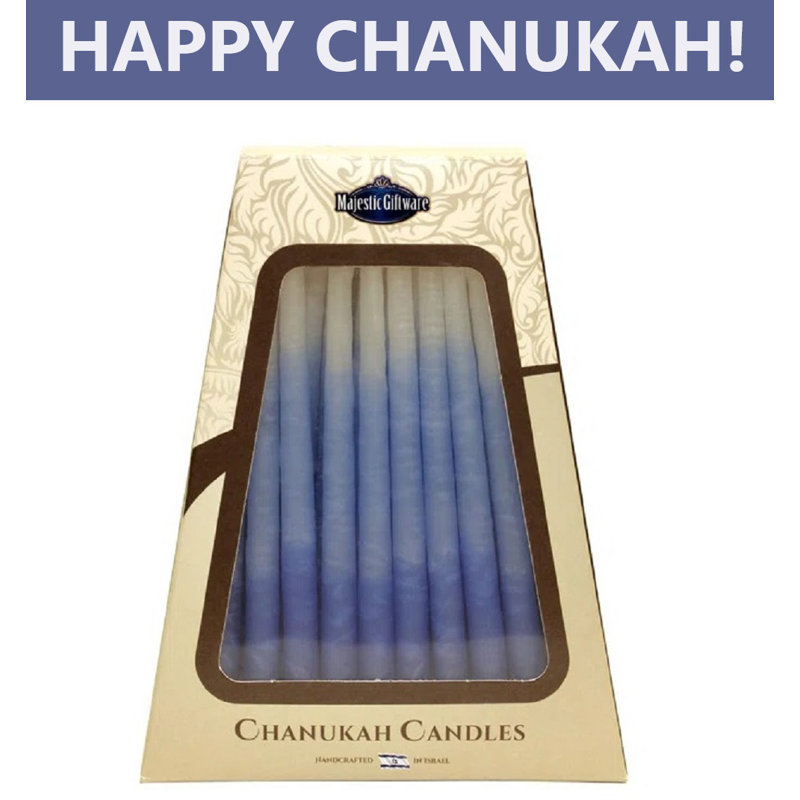 Lamp Lighters Ultimate Judaica Safed Chanukah Candles