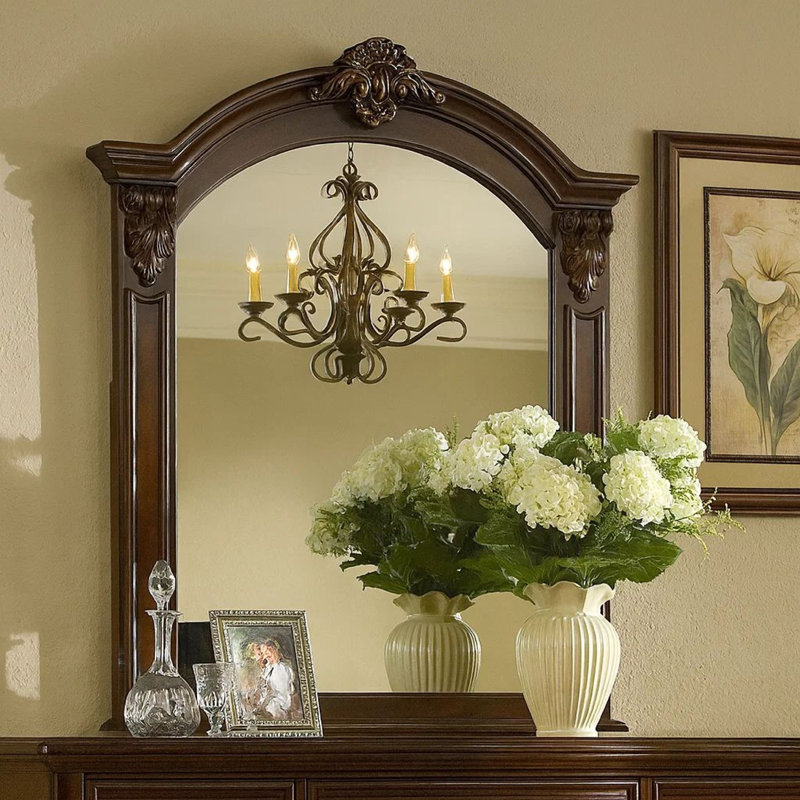 Miroir biseauté pour commode Tingley