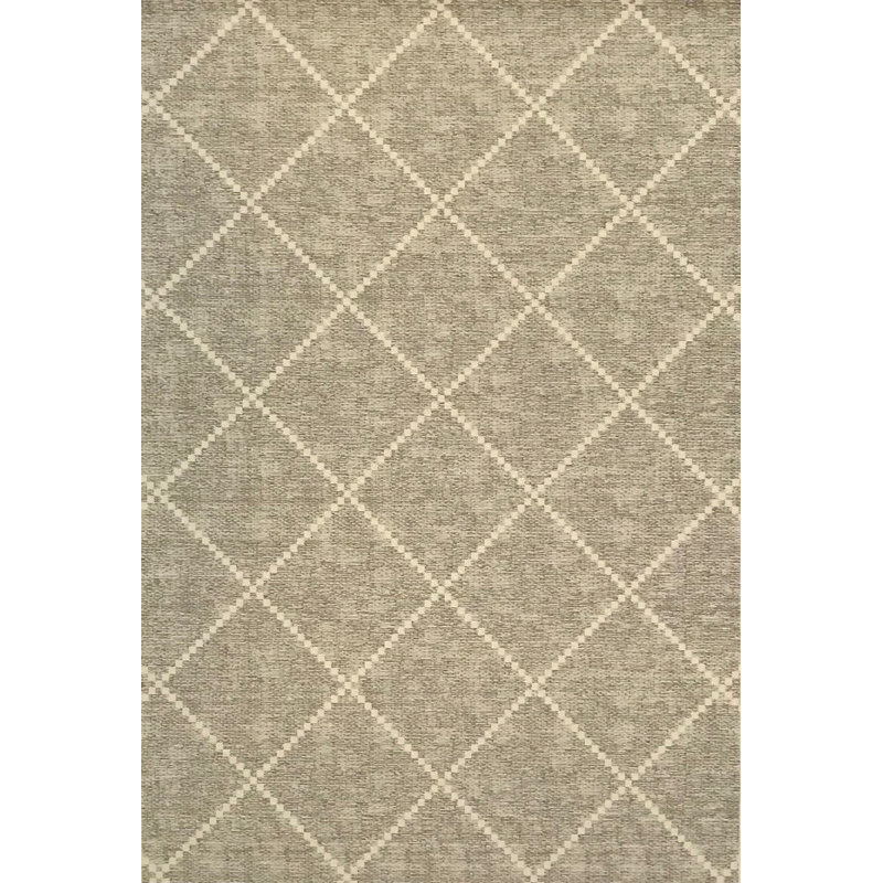 Tapis brun tissé à plat Craven Craven, Rectangle 2 pi x 3 pi 7 po