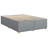 Ebern Designs Bed Frame Without Mattress Dark Gray Twin XL Fabric-983510883-983510910