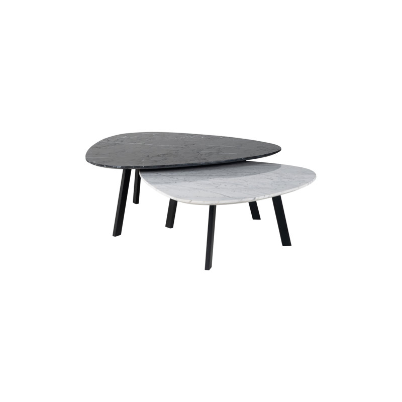 Table basse gigogne 3 pieds 2 Trocadero