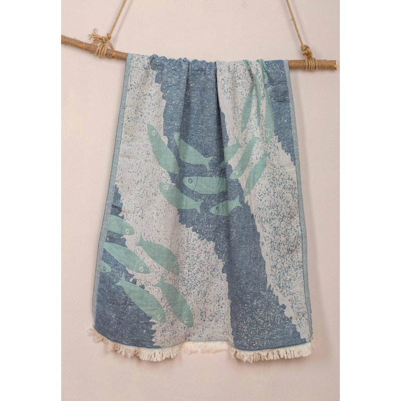 Serviette de plage 100% coton Boalt