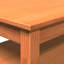 Kayliyah Solid Wood Four Leg Coffee Table-2113233305-2126545989
