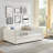 Daybed With Trundle Upholstered Tufted Sofa Bed, Boucle Fabric(83"X58.5"X29.5")-1288528285