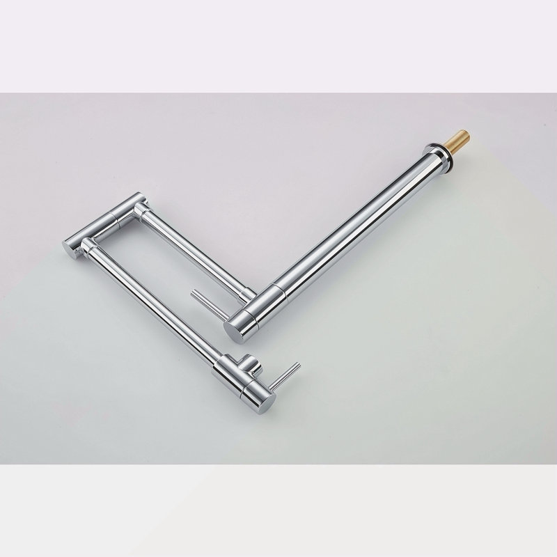 Robinet remplisseur de pot avec tige d'extension, Chrome