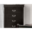 Commode à finition cerisier foncé 1Pc-674281004