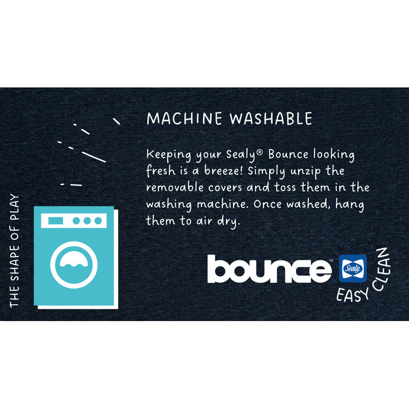 Ensemble de jeu pour enfants Sealy Bounce, Marine