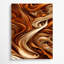 Art numérique sur toile, abstraction numérique 6, brun-120512205