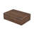 Solid Walnut Jewelry Storage Box With Removable Tray