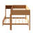 Jexley Wooden Bunk Bed with Built-in Storage Shelf & Ladder, Solid Wood Frame, Slat Support, No Box Spring Needed-128988934