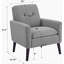 Fauteuil capitonné et rembourré-795905961