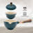 Latitude Run® Jaymez 6.4oz. Teapot Set
