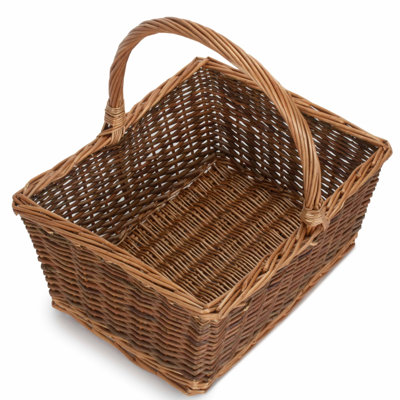 Wicker Laundry Basket with Handles