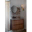 Appliques murales câblées avec interrupteur Phansthy, éclairage de meuble-lavabo moderne avec verre transparent, lumières murales pour salon, chambre à coucher, couloir et escalier (ensemble de 2)