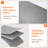 6 Pack Bed Sheet Organizer, Foldable Bedding Sheet Organizers And Storage With Large Clear Window And Label, Sheets Organizer For Linen Closet, Storage Box Bins With Lids For Duvet Cover Set