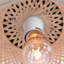 Ludvik Rattan Flush Ceiling Lights-603471826