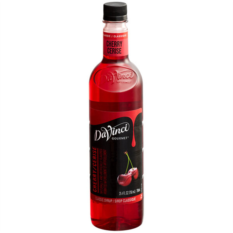 Sirop à saveur de cerise classique Davinci Gourmet 750 ml 711SYP4DCHRY