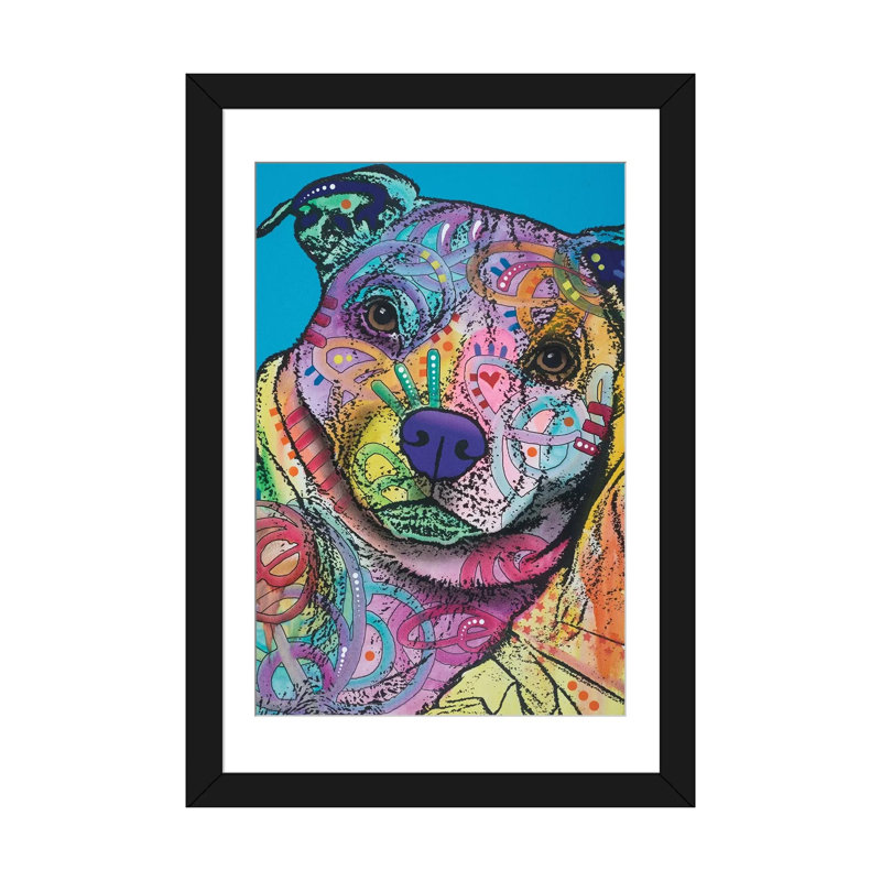 « joe willie », reproduction d’impression sur toile, H 24 po x l 16 po x P 1 po, Papier beaux-arts encadré noir, Blanc