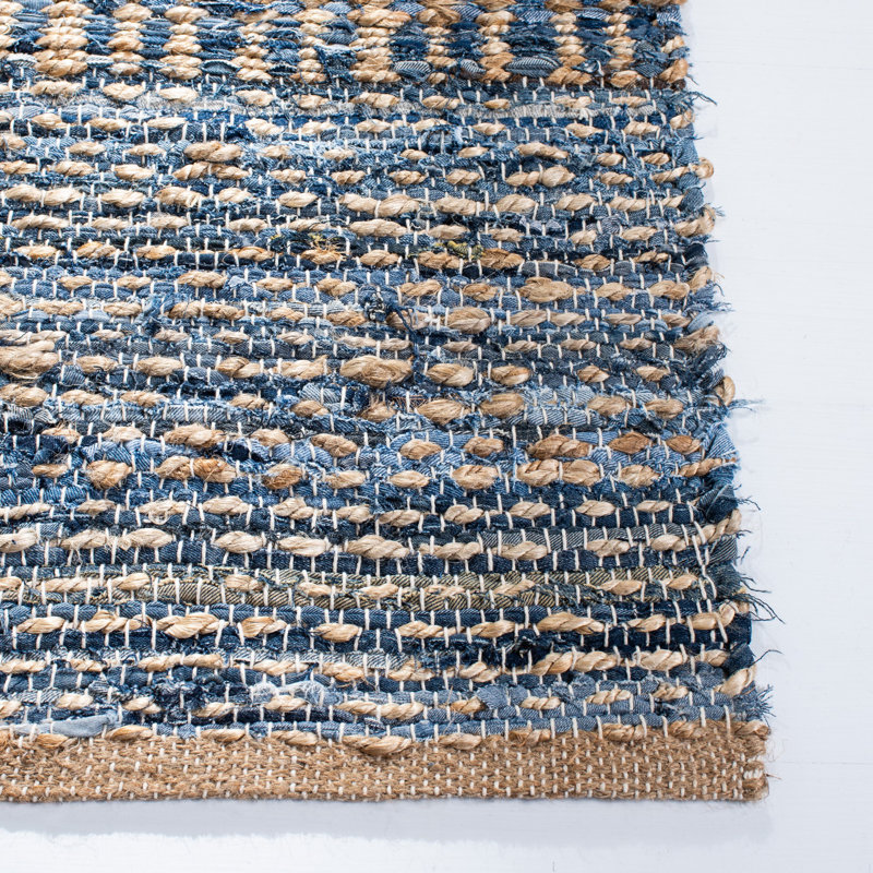 Pauleth Cape Cod Hand Woven Jute Rug, Square 10'