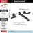 Delta Bonacci Wall Mount Bathroom Faucet, Matte Black Bathroom Faucet, Two Handle Bathroom Sink Faucet, Diamond Seal Technology, Matte Black-124395057