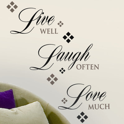 Text & Numbers Non-Wall Damaging Wall Decal