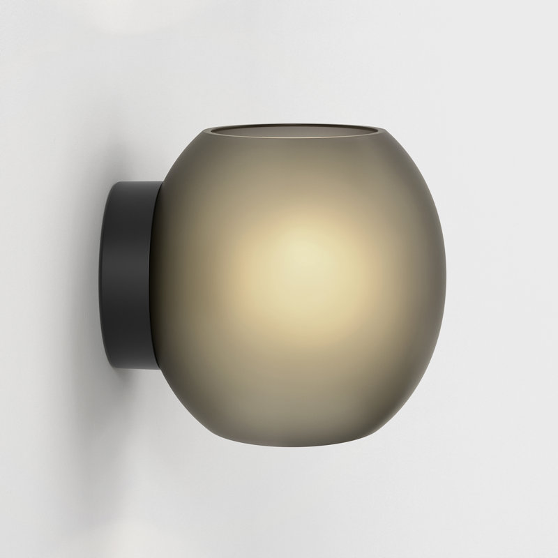 Luna, Matte Black, Dark Smoke Frosted
