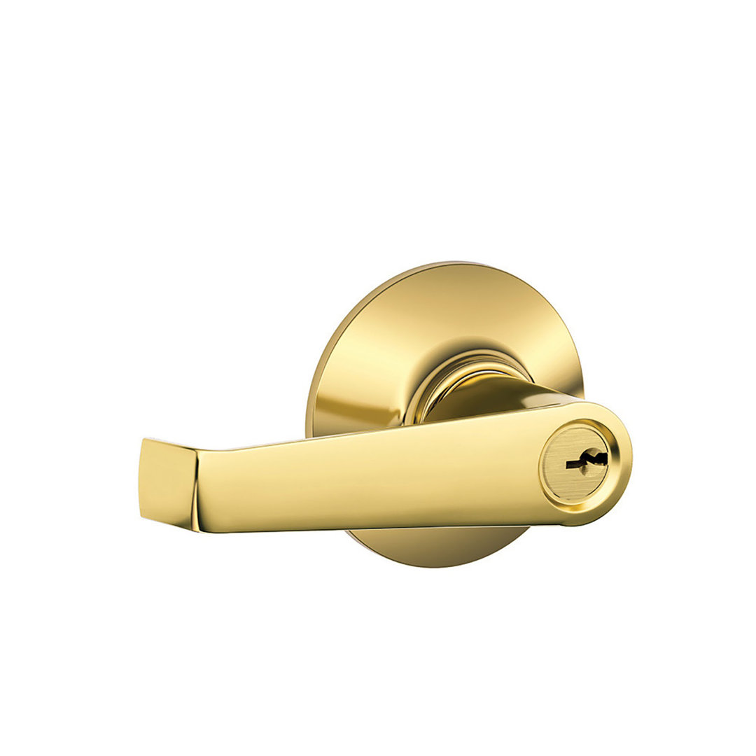 Elan Lever Keyed Entry Lock Schlage 