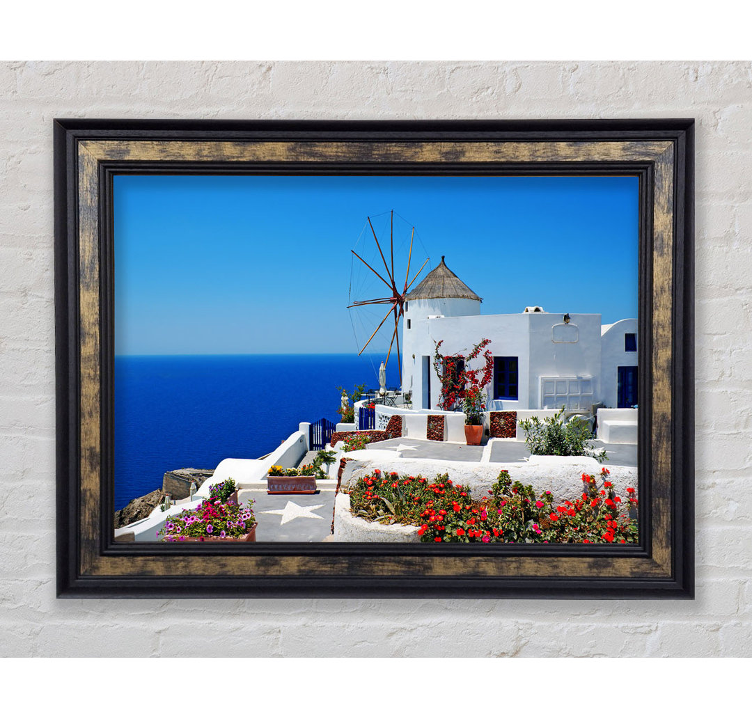 The Magic Of Santorini - Einzelne Bilderrahmen Kunstdrucke