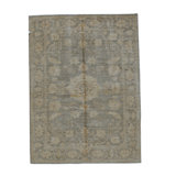 Sultanabad Wool Oriental Area Rug in Gray