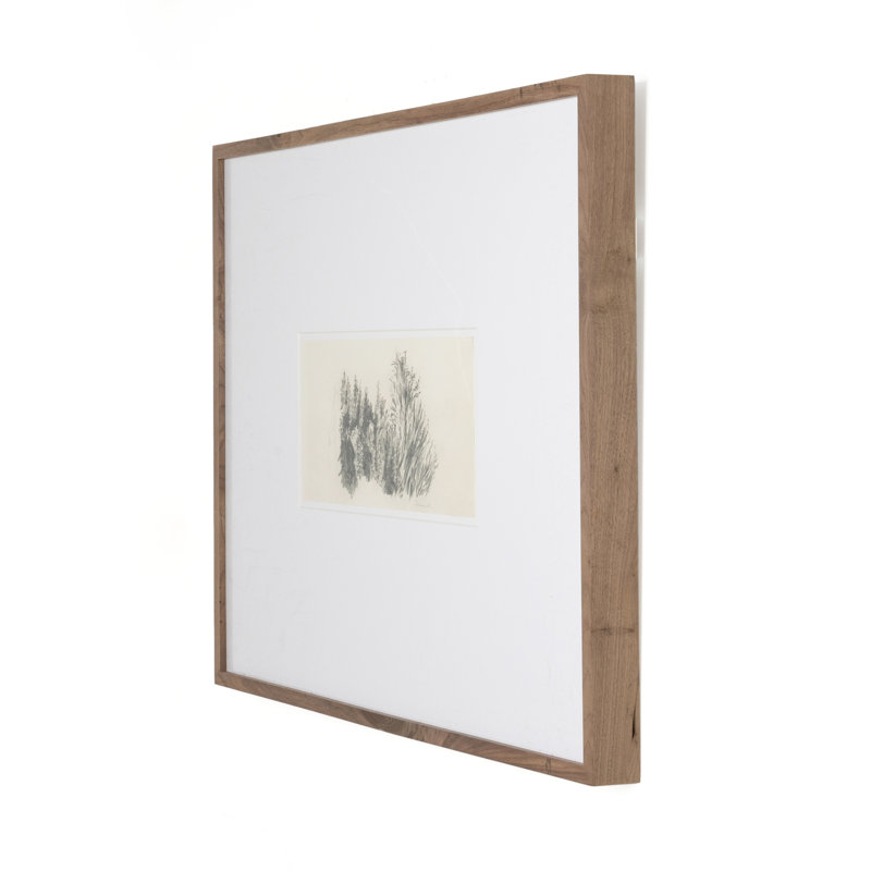 Tree Sketch Painting by Dan Hobday, 30" H x 40" W