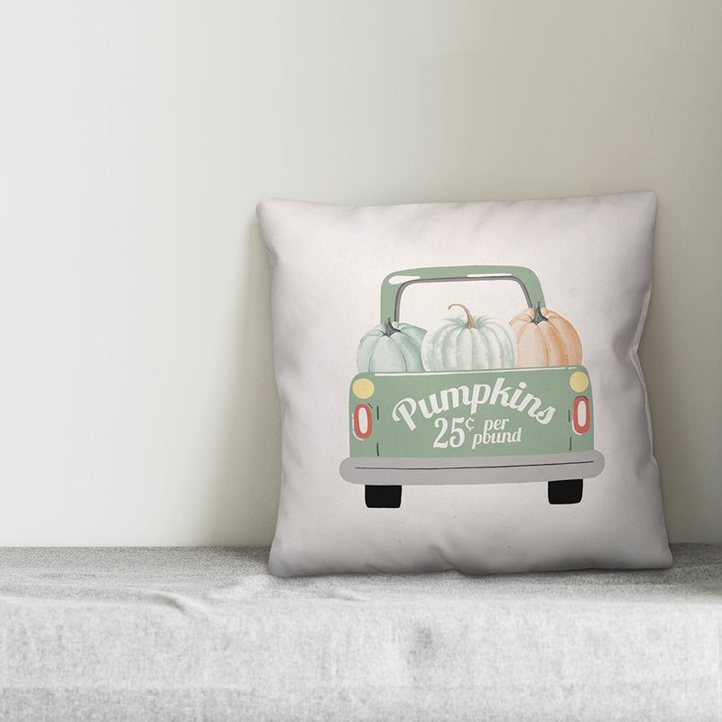  Coussin Pumpkin Truck