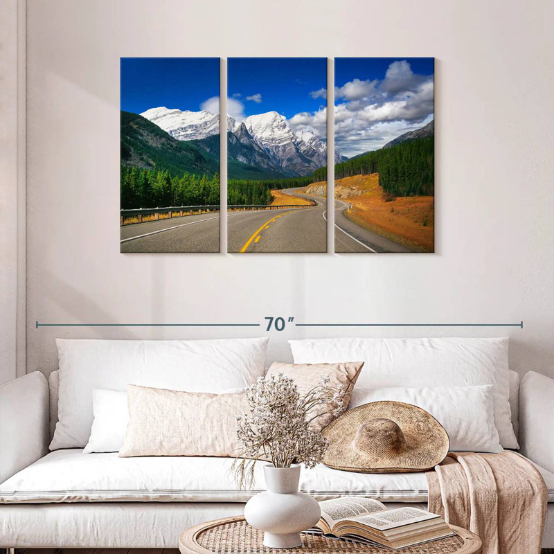 Mehar Canadian Rockies Highway, 28" H x 45" W