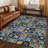 Machine Washable Indoor/Outdoor Chantille ACN2553 Patchwork Rug-1617704157-1617704156