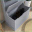 Portemanteau avec banc de rangement, portemanteau 3 en 1 28 po et rangement pour chaussures, gris | gris | portemanteaux-251744632