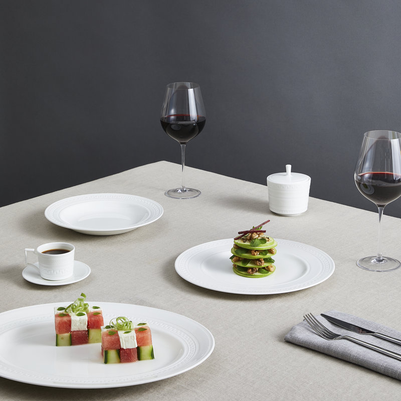 Intaglio Bone China Dinnerware Set - Service for 4