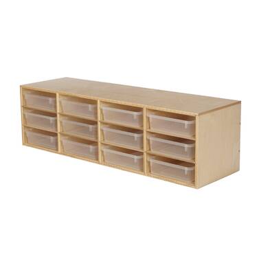 12 Paper-Tray Mobile Storage with or without Trays