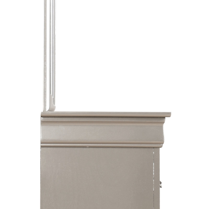 Commode Lorana G6500-D, argent champagne (commode)