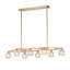 Lustre suspendu en cristal 8 lumières Frank-1683457623