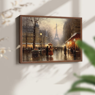 «Chirstmas Art» - CD XXV - Reproduction encadrée - Restickable