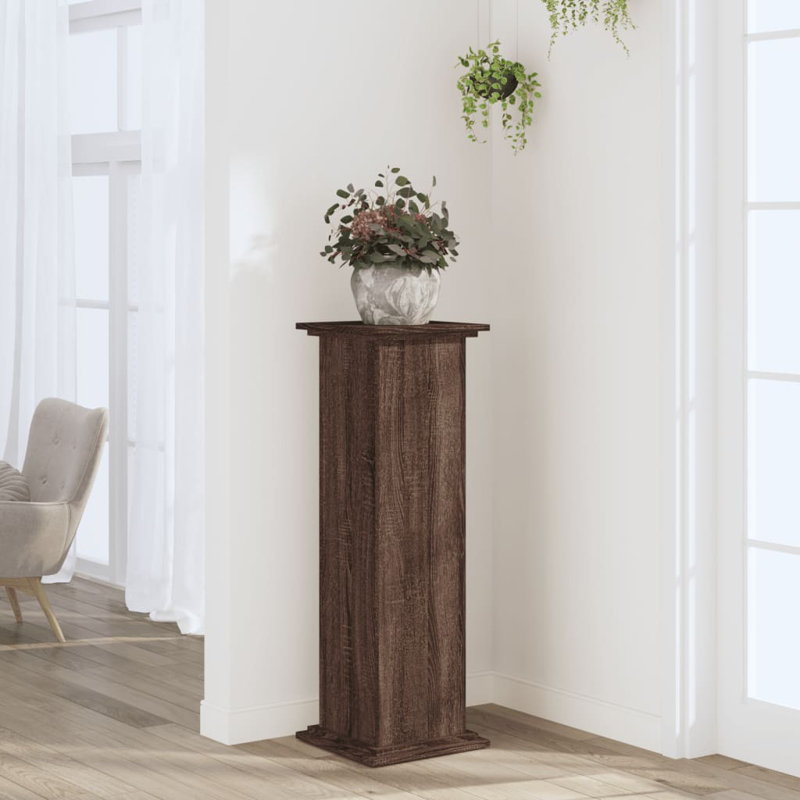 Plant Stand, Brown oak/Look