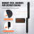 Stellweilan Tessberg Black Metal Mounting Hardware