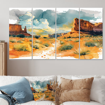 Marthella - Canyon Canvas Art Set