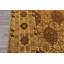 Tapis Agra transitionnel en laine, noué à la main, couleur or et beige, 2,36 m x 3,07 m