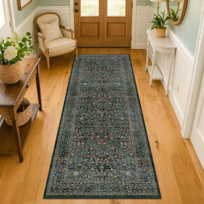 Tapis de couloir de cuisine lavable antidérapant