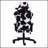 TS85 COW Print LUXX Series Gaming Chair With Memory Foam And Cow Headrest Pillow For Ultimate Comfort-971316400
