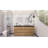 Santrice 70.8 " W Freestanding Standard Free Standing Single Double Vanity Bathroom Vanity With Acrylic Top-82422856