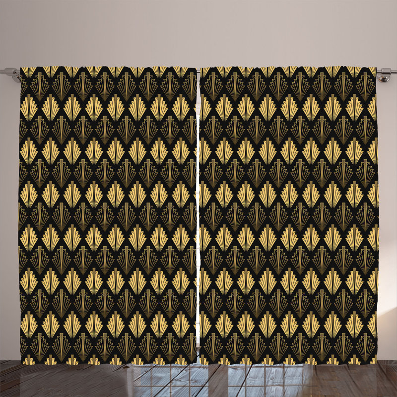 Semi Sheer Curtain Pair