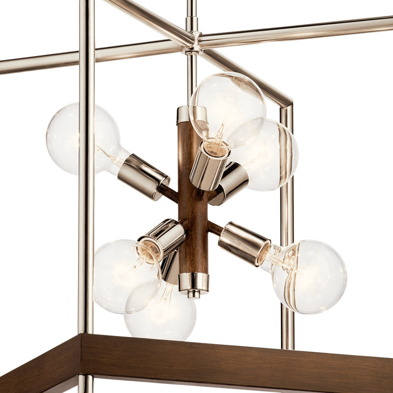 6 - Light Unique/Statement Pendant, Auburn