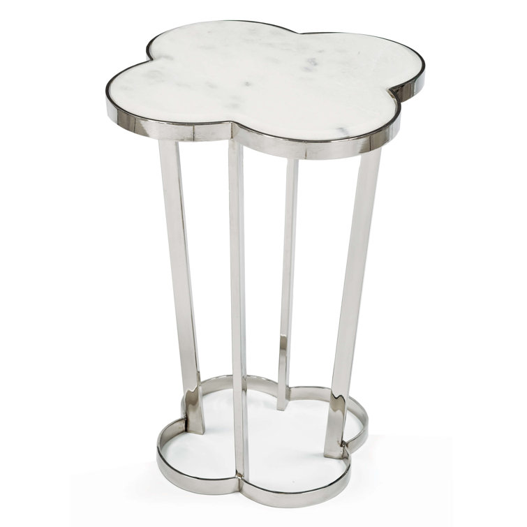 Clover Marble End Table