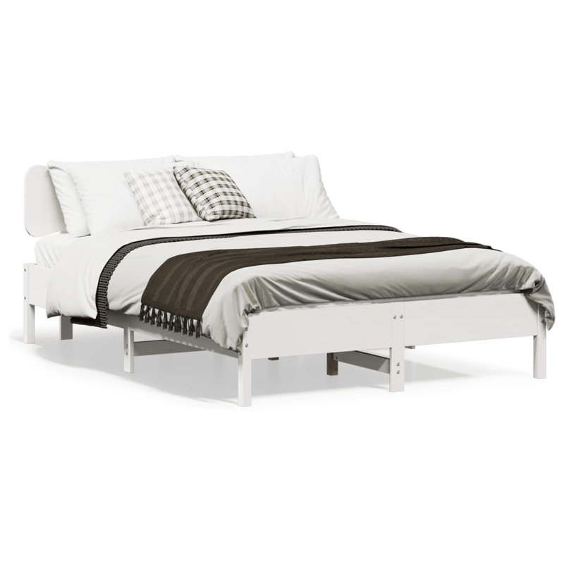 Solid Wood Bed Frame, European Double (140 x 200cm)